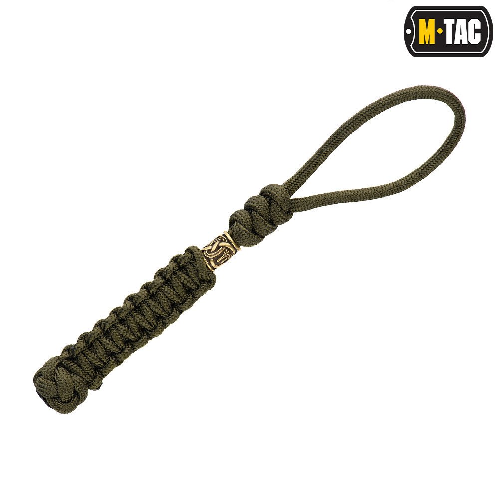 Šňůrka na nůž M-Tac Lanyard Loopy Scandinavian - olivová