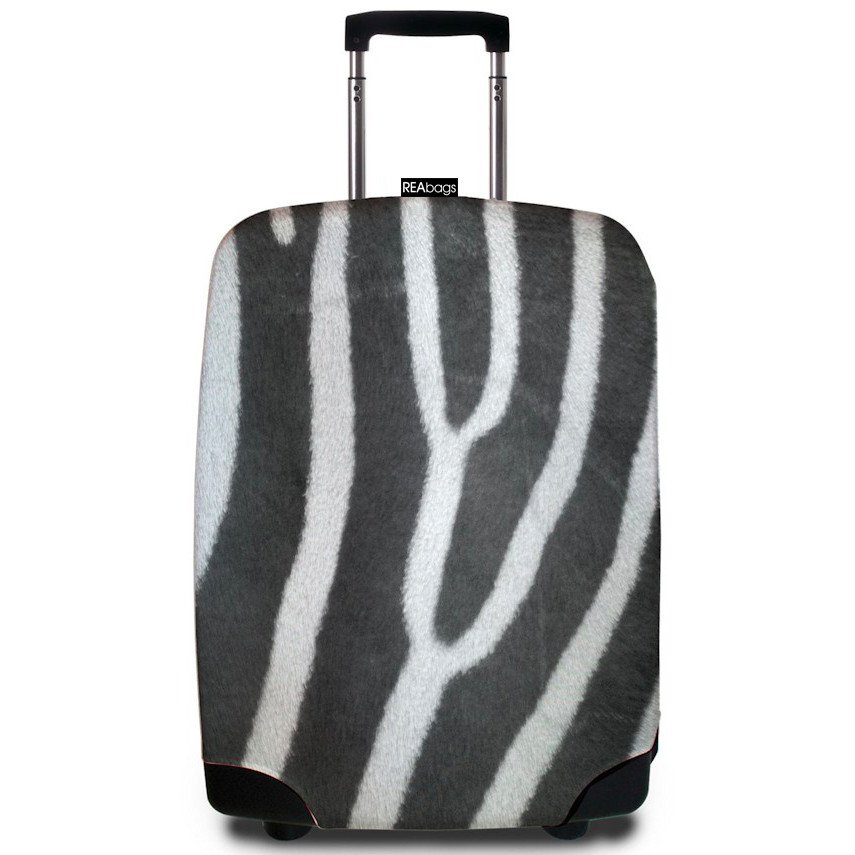 Obal na kufr REAbags 60-80 cm Zebra