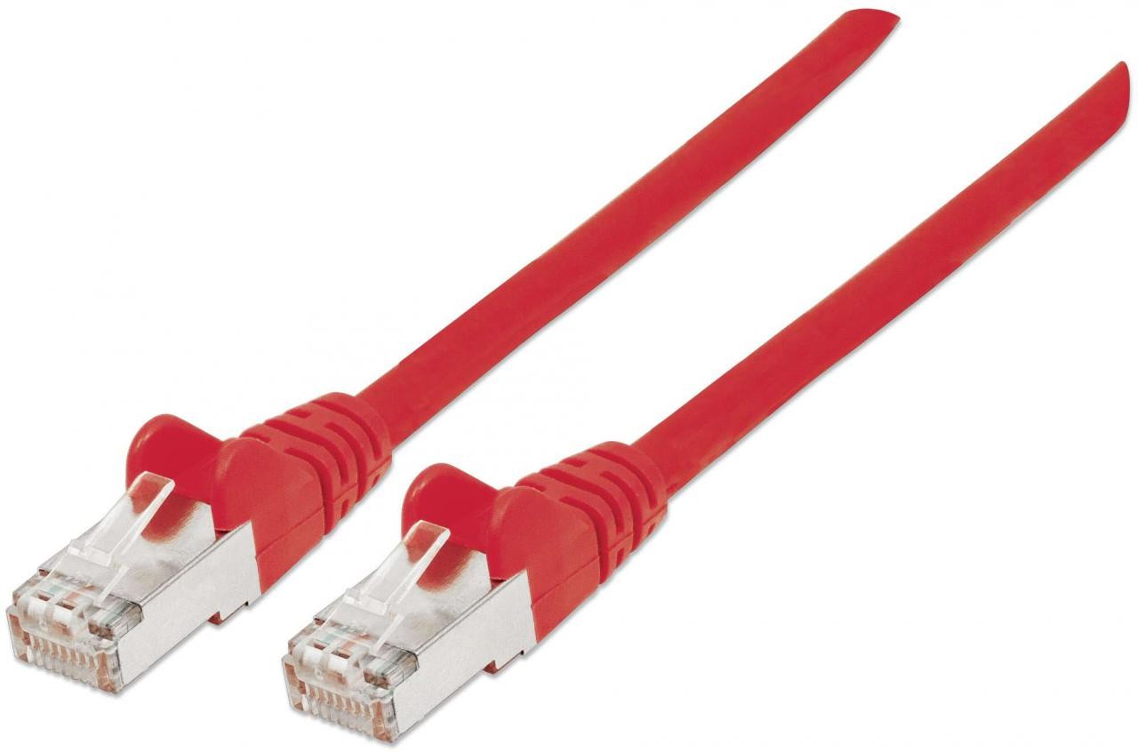 Intellinet Patch kabel Cat6 SFTP 5m červený, LSOH (735629)