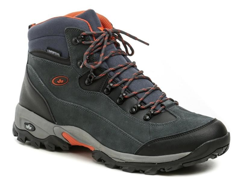 Lico 220081 Milan antracit pánské nadměrné boty