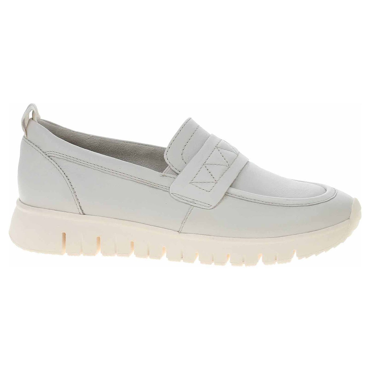 Ecco Dámské mokasiny Tamaris 8-84700-20 offwhite nappa 23001043