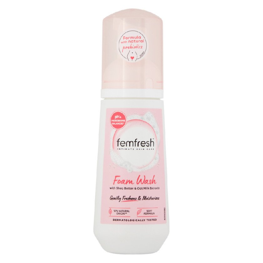 FEMFRESH Intimní mycí pěna s výtažky z bambuckého másla 150 ml