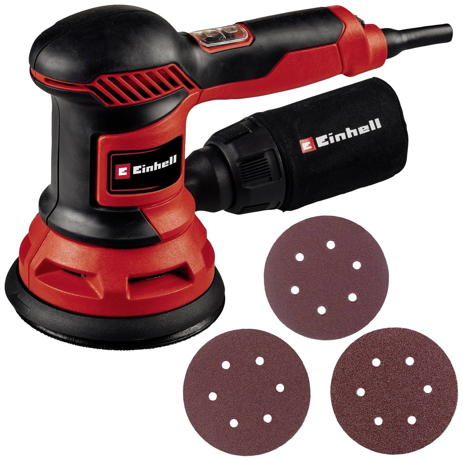Einhell TC-RS 425 E 4462005 excentrická bruska  vč. příslušenství 425 W  Ø 125 mm