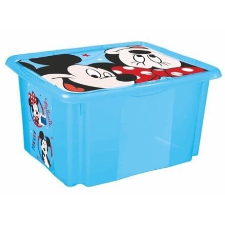 Úložný box s víkem Mickey 45l