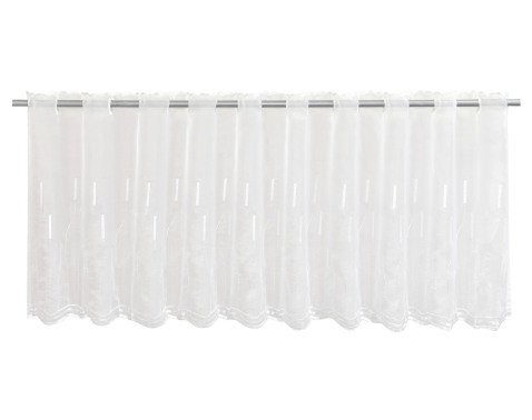 Bistro záclonka Classic 140x45 cm, bílá