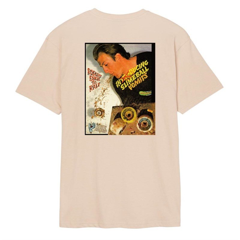 triko SANTA CRUZ - Fakie To Ralf T-Shirt Oat  (OAT ) velikost: M