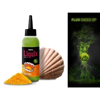 Fluo dip D SNAX LiquiX /100ml-Mušle-Koření