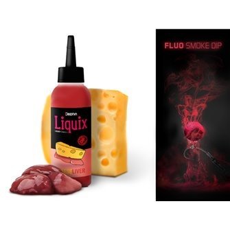 Fluo dip D SNAX LiquiX /100ml-Sýr - játra