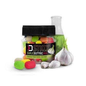 Nástraha MIX D SNAX WAFT 10x7mm/20g-Česnek-Butyric