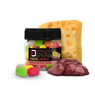 Nástraha MIX D SNAX WAFT 10x7mm/20g-Sýr - játra