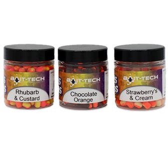 Bait-Tech Duo Col Criticals Wafters - Strawberry and Cream 5 mm (50 ml)