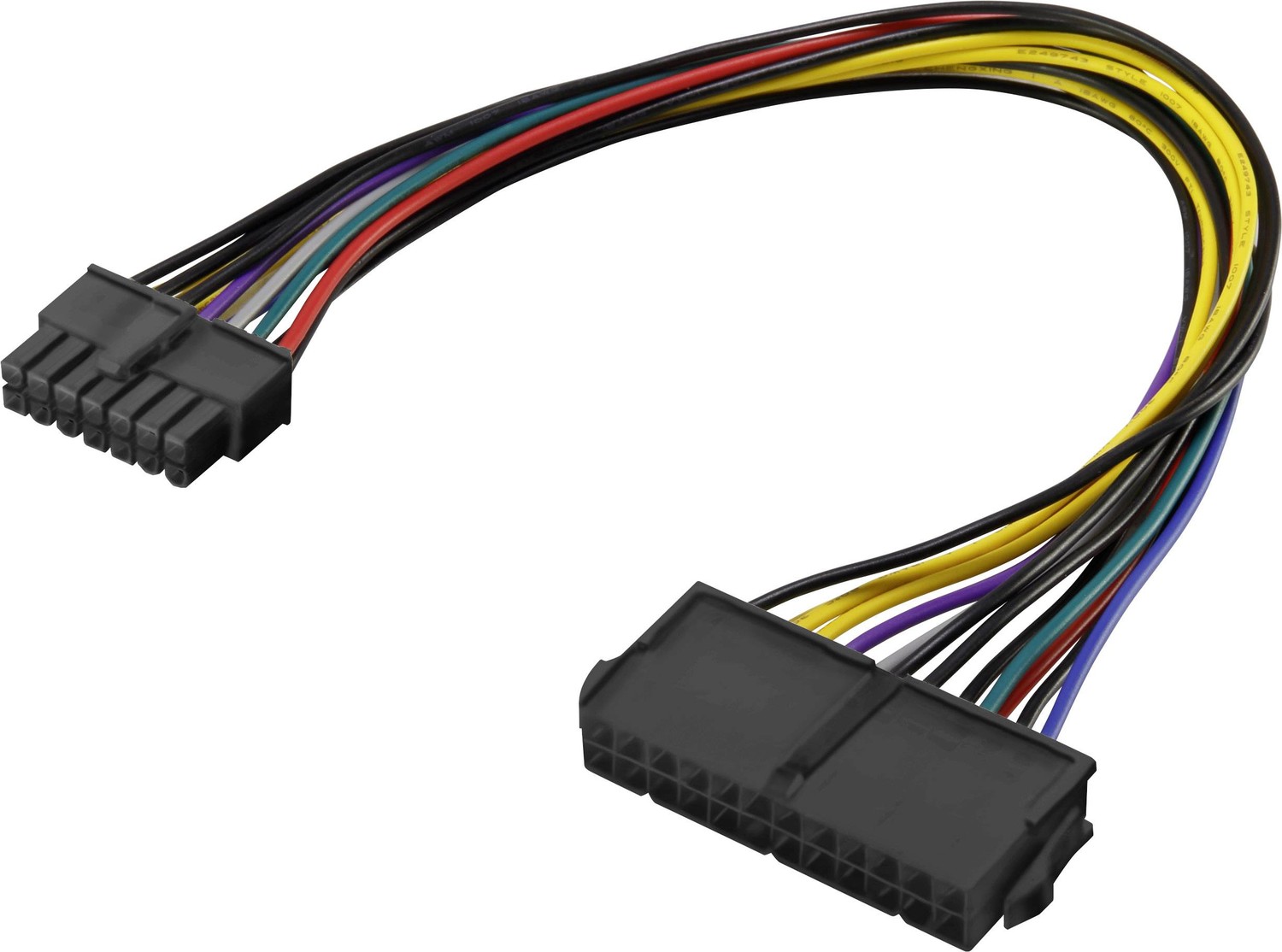 Renkforce napájecí kabel [1x ATX napájecí zástrčka 14pólová - 1x ATX napájecí zásuvka 24pólová] 0.25 m barevná