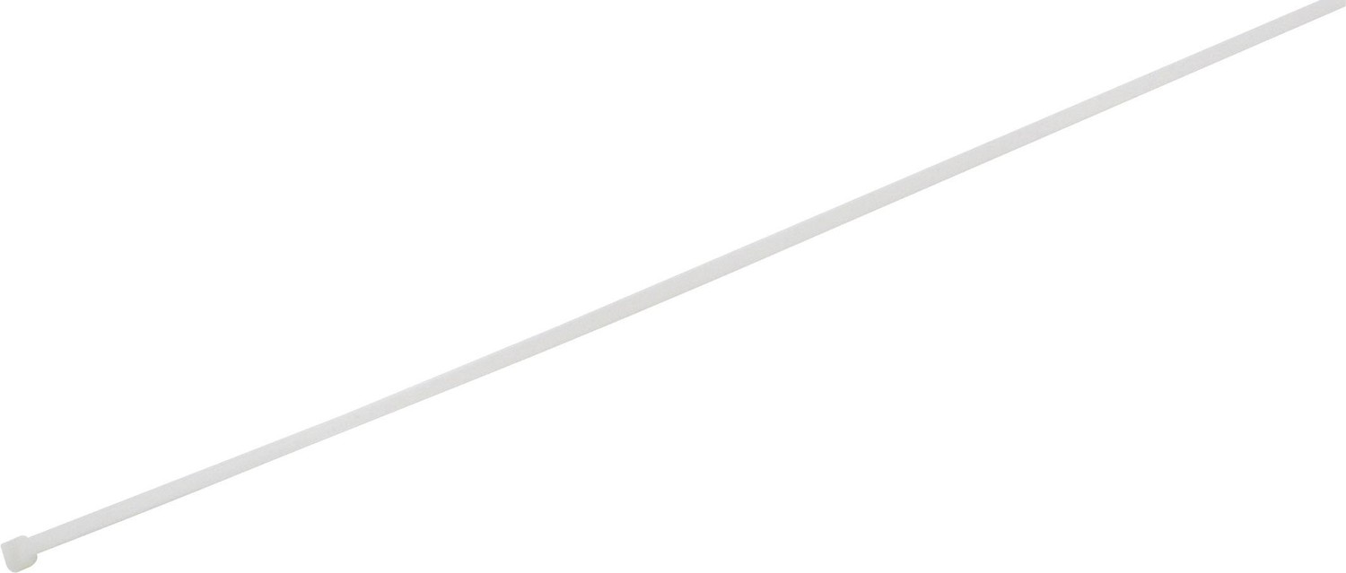 TRU COMPONENTS 1578003  stahovací pásky 250 mm 4 mm bílá žárově stabilizované  100 ks