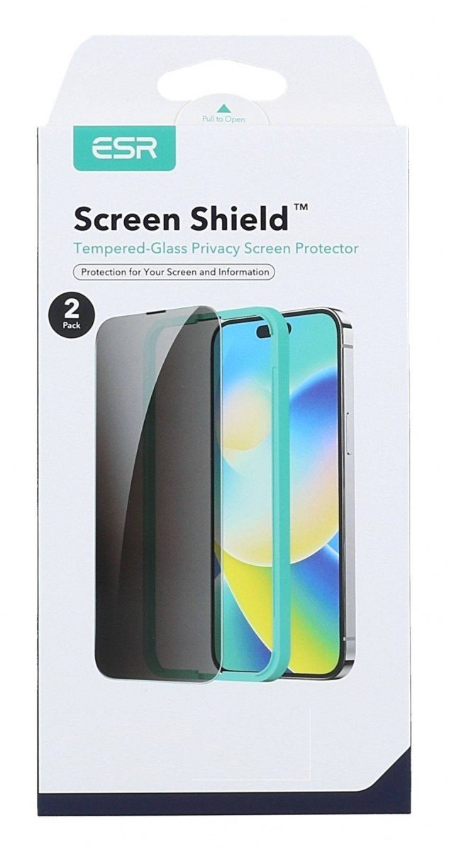 Flexibilní sklo ESR Double Pack tmavé iPhone 14 Pro Max 97181