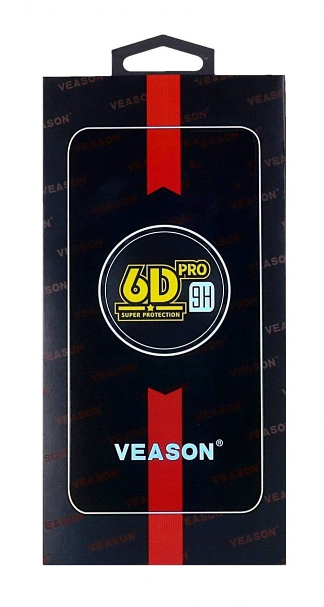 Tvrzené sklo Veason iPhone 12 Full Cover černé 97000