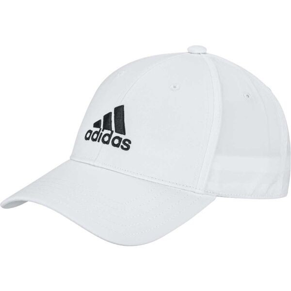 adidas BBALLCAP LT EMB Kšiltovka, bílá, velikost OSFM