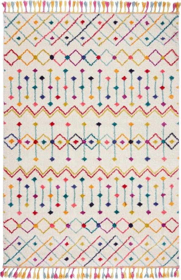 Krémový dětský koberec 200x290 cm Prairie – Flair Rugs