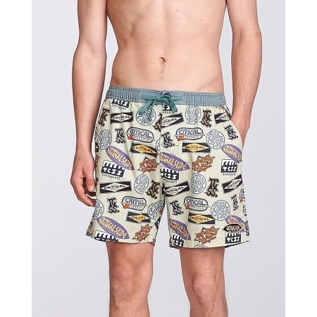 Plavky Critical Slide Throwbacks Elastic - Béžová - 34