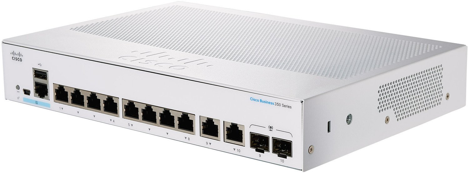 Cisco CBS350-8T-E-2G, RF - CBS350-8T-E-2G-EU-RF