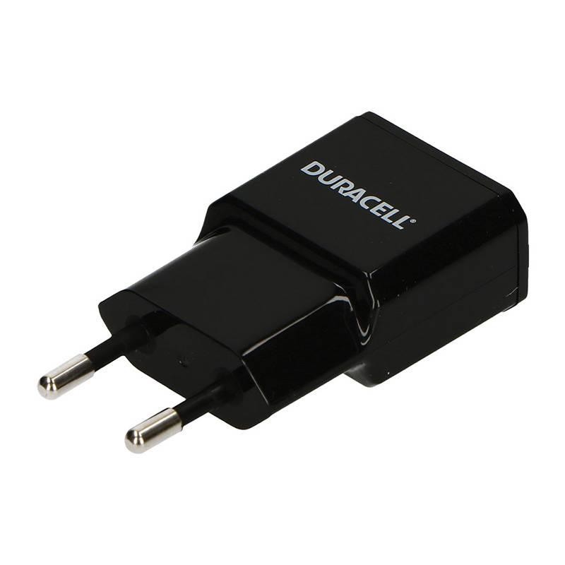 Síťová nabíječka Duracell USB 2,4 A (černá)