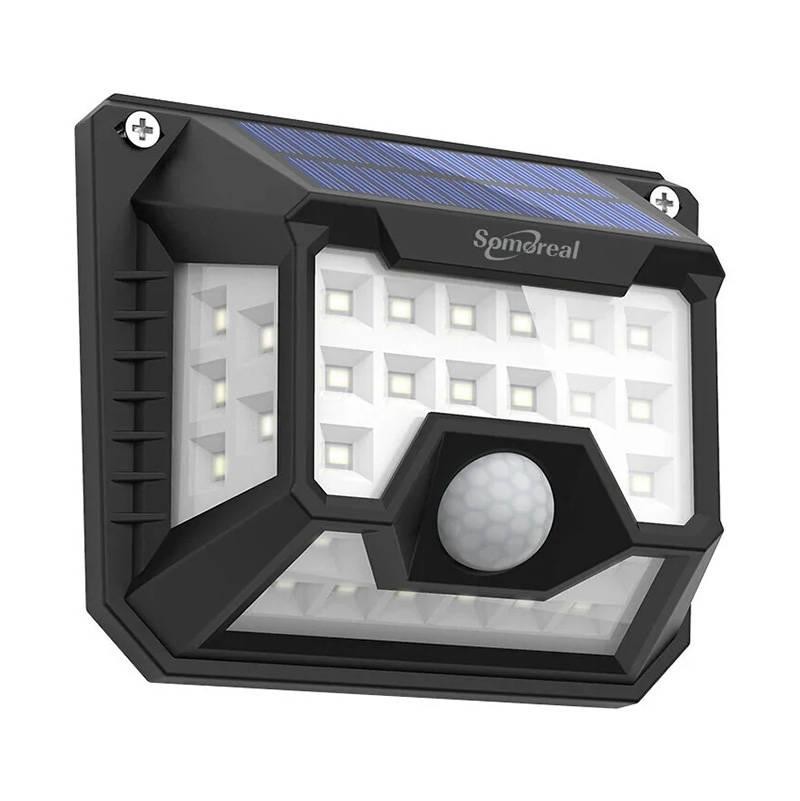 BlitzWolf Somoreal SM-OLT3 venkovní LED solární lampa se senzorem pohybu a soumraku, 1200mAh (2 kusy)