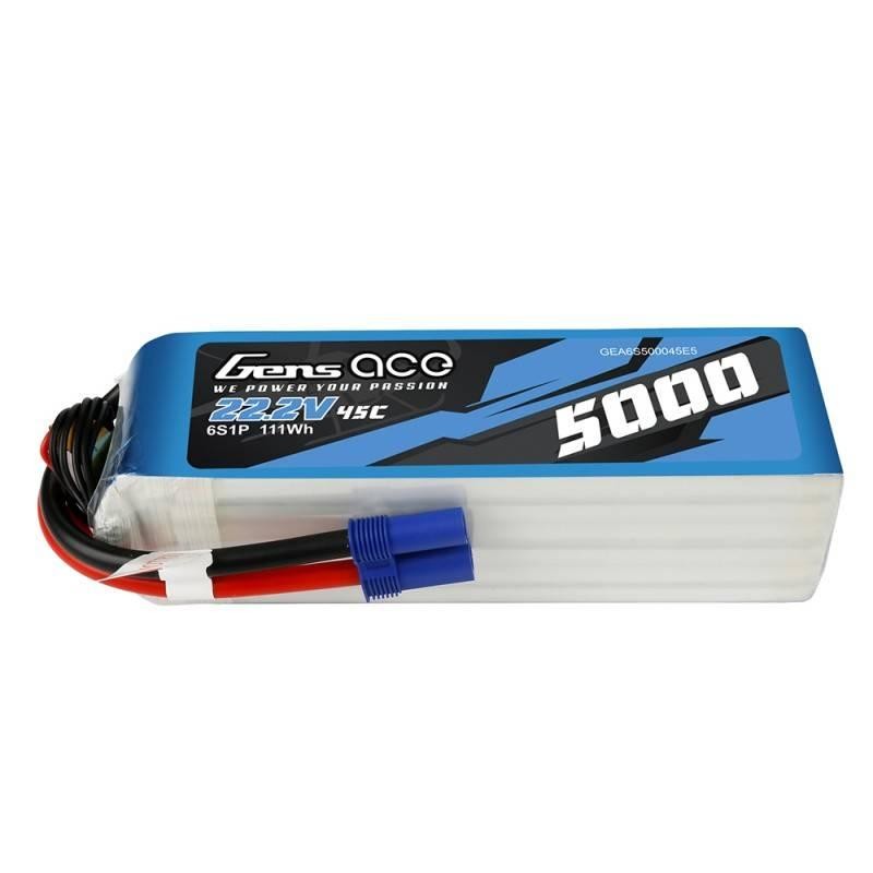 Baterie Gens Ace 5000mAh 22,2V 45C 6S1P