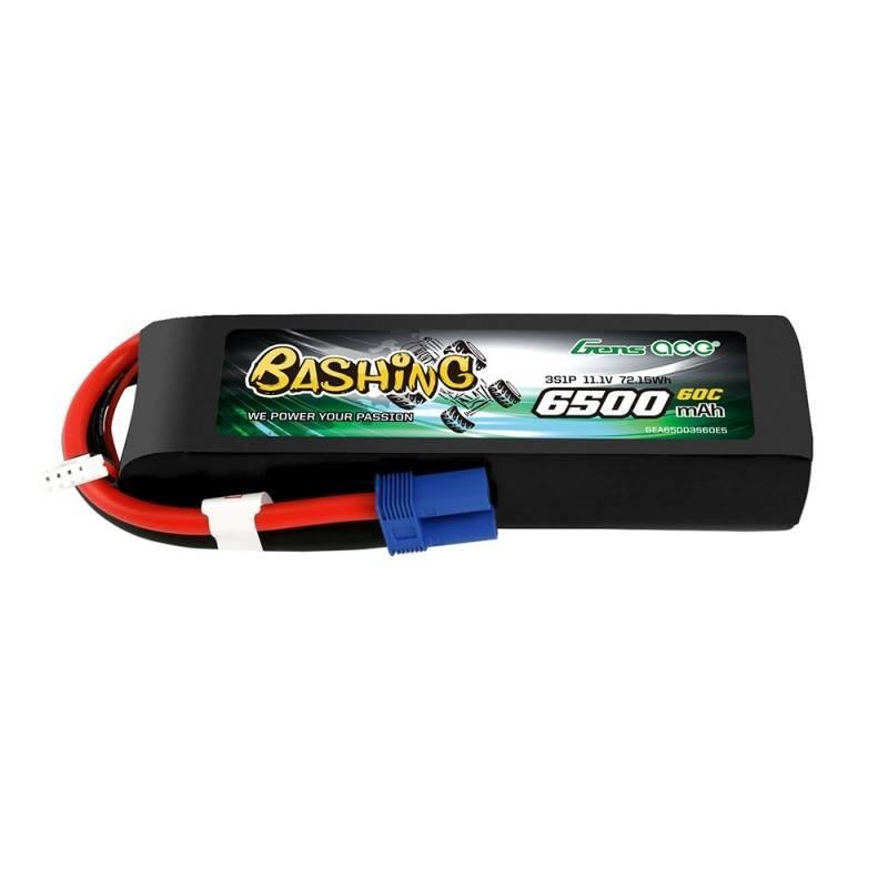 Gens Ace Bashing 6500mAh 11.1V 60C EC5 LiPo baterie