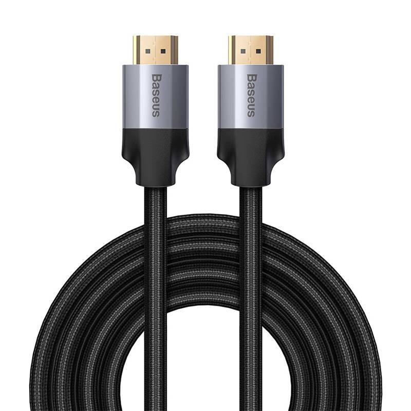 Kabel HDMI Baseus Enjoyment Series, 4K, 1,5 m (černý/šedý)