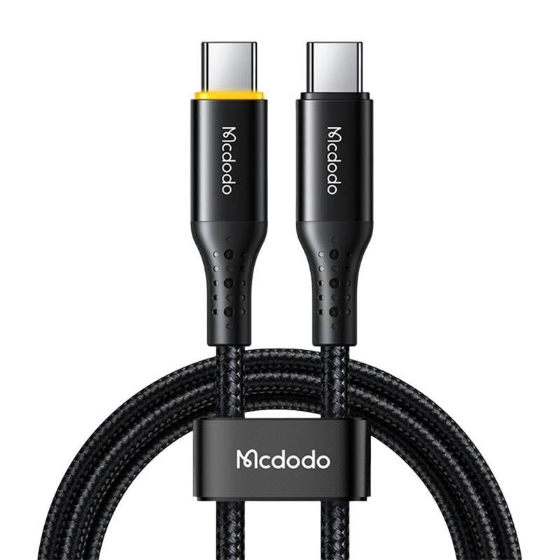 Kabel USB-C na USB-C Mcdodo CA-3460, PD 100W, 1,2 m (černý)