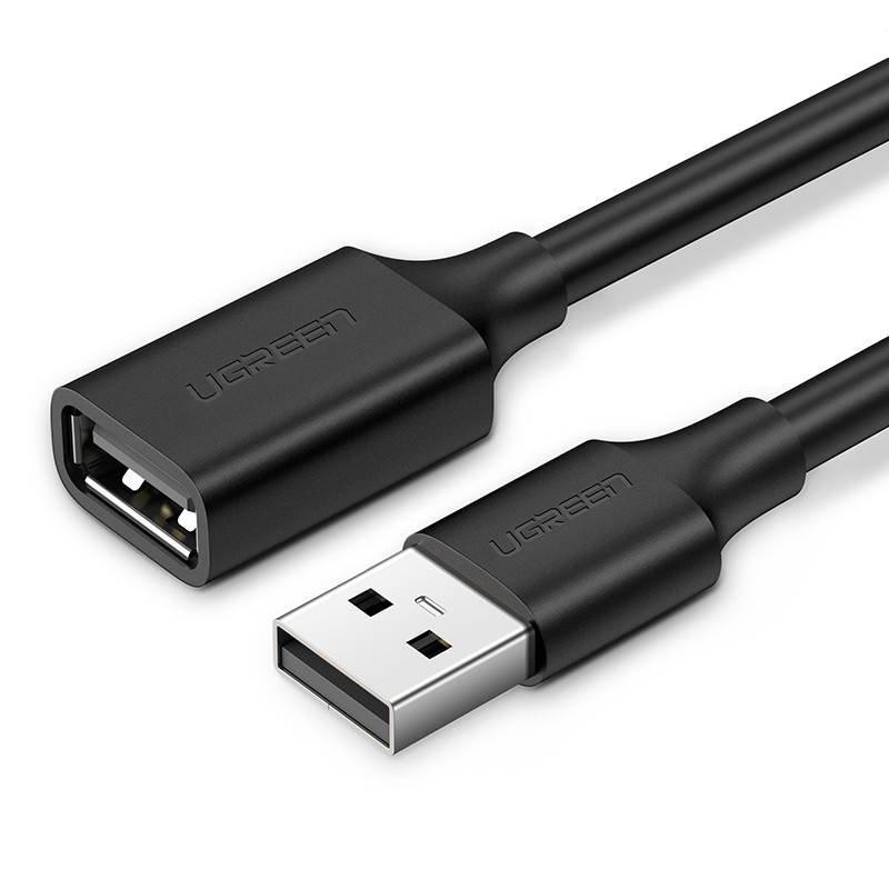 Prodlužovací kabel USB 2.0 UGREEN US103, 2 m (černý)