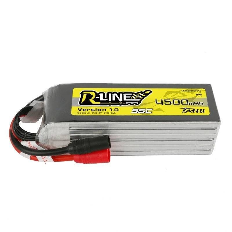 Tattu R-Line 4500mAh 22,2V 95C 6S1P FPV AS150 baterie