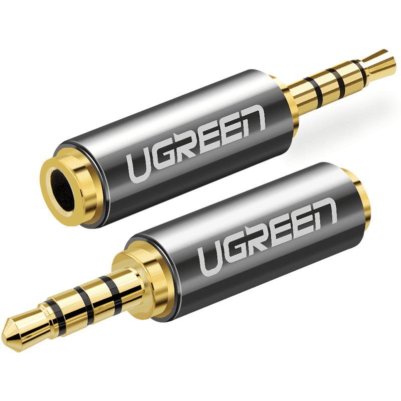 UGREEN 20501 adaptér/adaptér z 2,5 mm micro jack (samec) na 3,5 mm mini jack (samice)