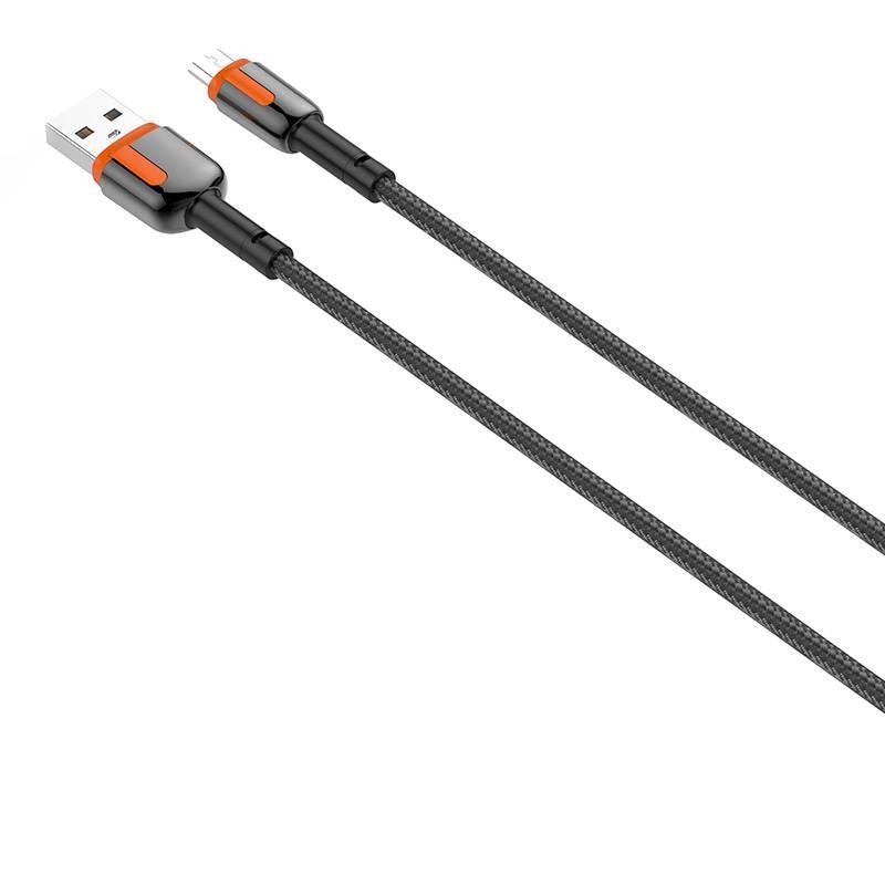 Kabel USB LDNIO LS592 micro, 2,4 A, délka: 2 m