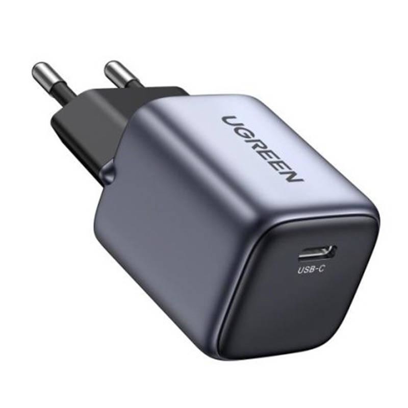 UGREEN PD3.0 USB-C GaN 30W síťová nabíječka (šedá)