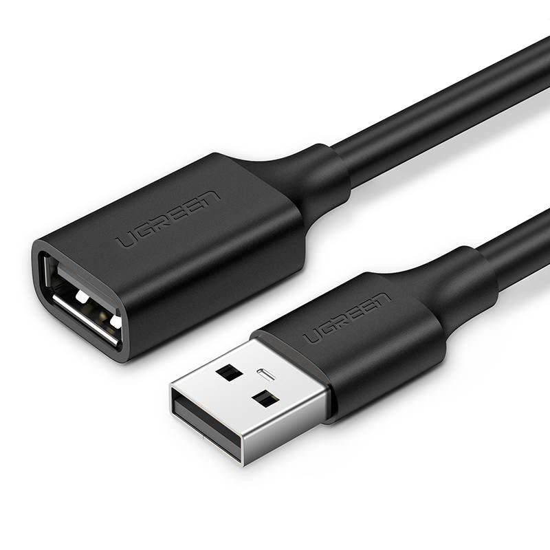 Prodlužovací kabel USB 2.0 UGREEN US103, 3 m (černý)