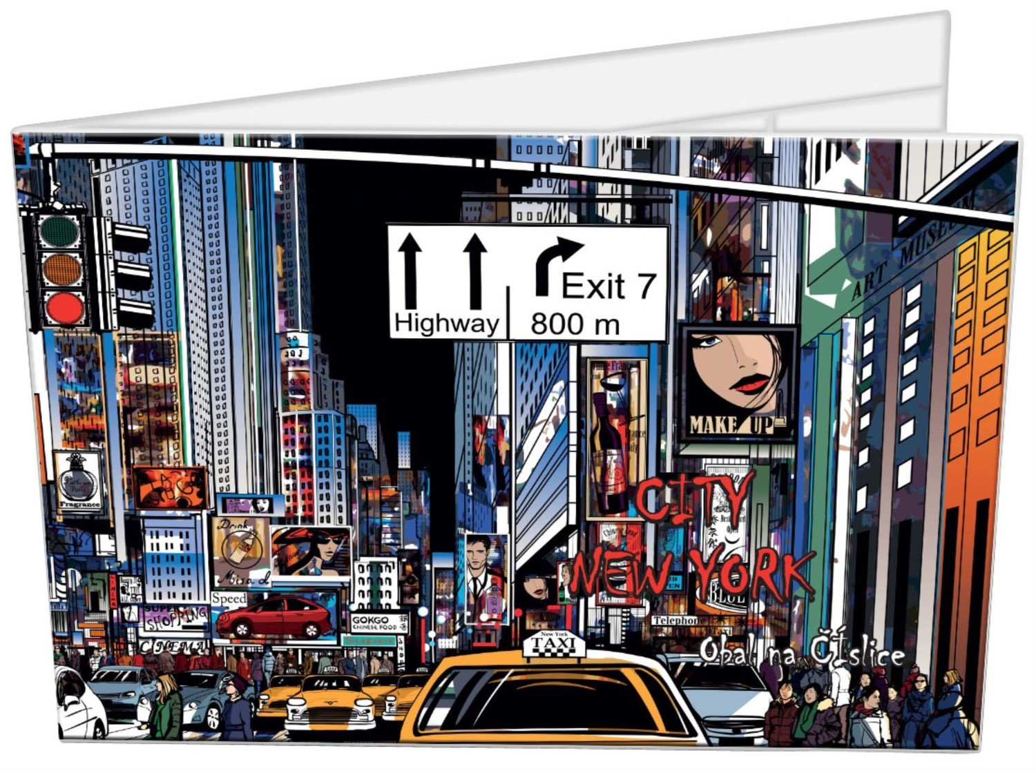 Linarts Obal na číslice - motiv NEW YORK
