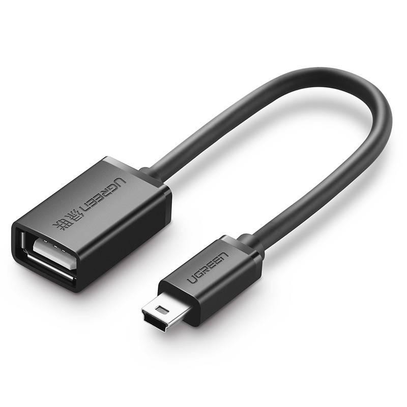 OTG mini USB adaptér UGREEN US249 (černý)