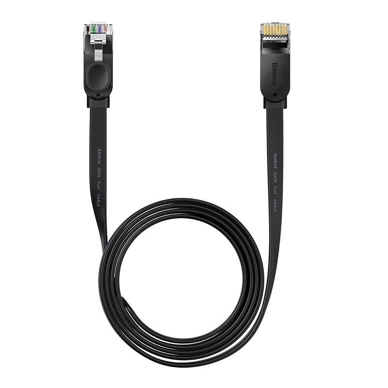 Síťový kabel Baseus Ethernet RJ45, 1Gbps, 2m (černý)