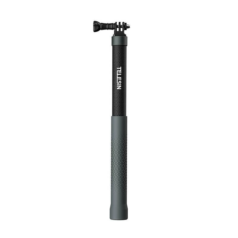 Selfie tyč Telesin z uhlíkových vláken pro sportovní kamery 1,2 m (GP-MNP-002)