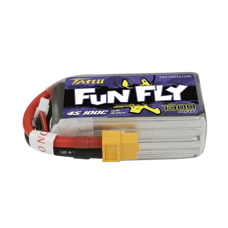 Baterie Tattu Funfly 1300mAh 14,8V 100C 4S1P