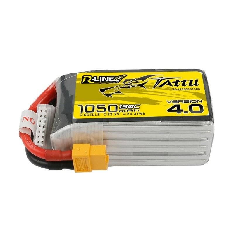Baterie Tattu R-Line 4.0 1050mAh 22,2V 130C 6S1P XT60