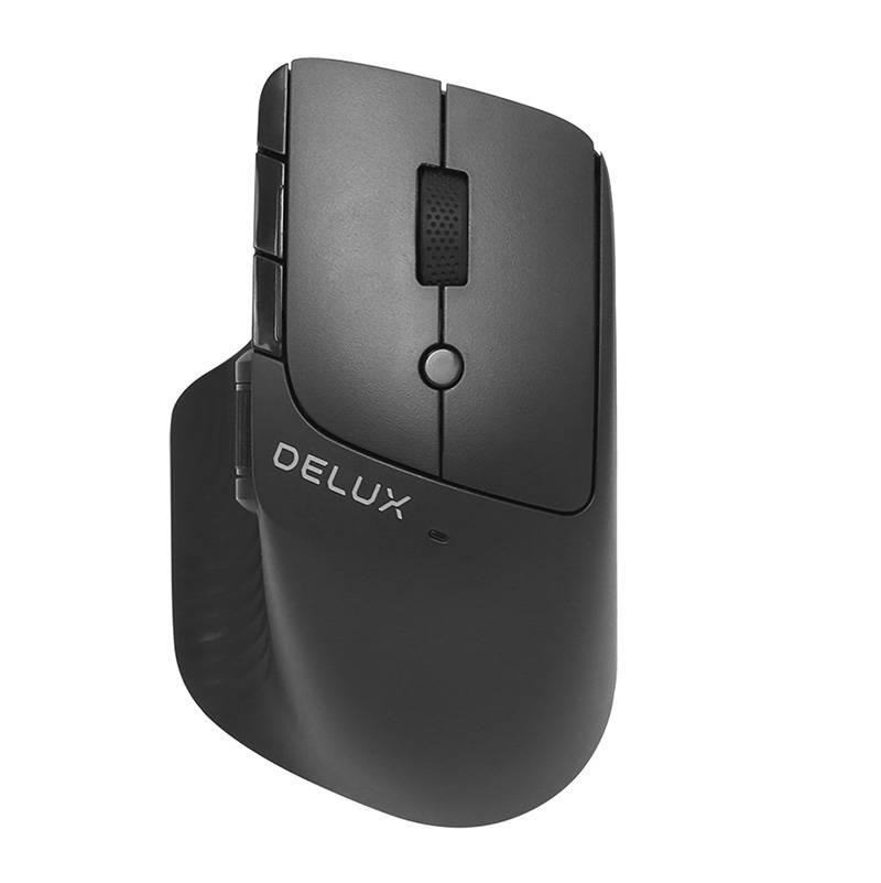 Bezdrátová myš Delux M913DB 2.4G (černá)