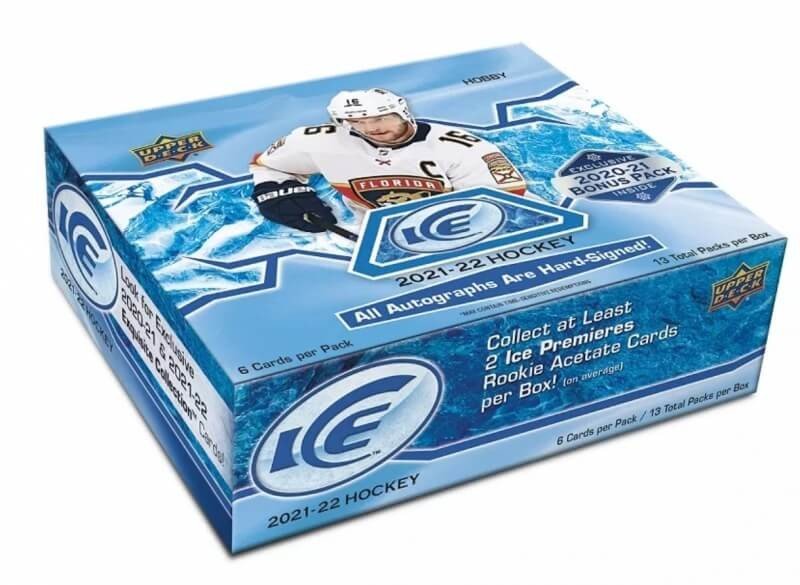 2022-2023 NHL Upper Deck Ice Hockey Hobby Box - hokejové karty