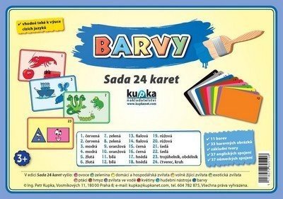 Barvy - Sada 24 karet - Petr Kupka