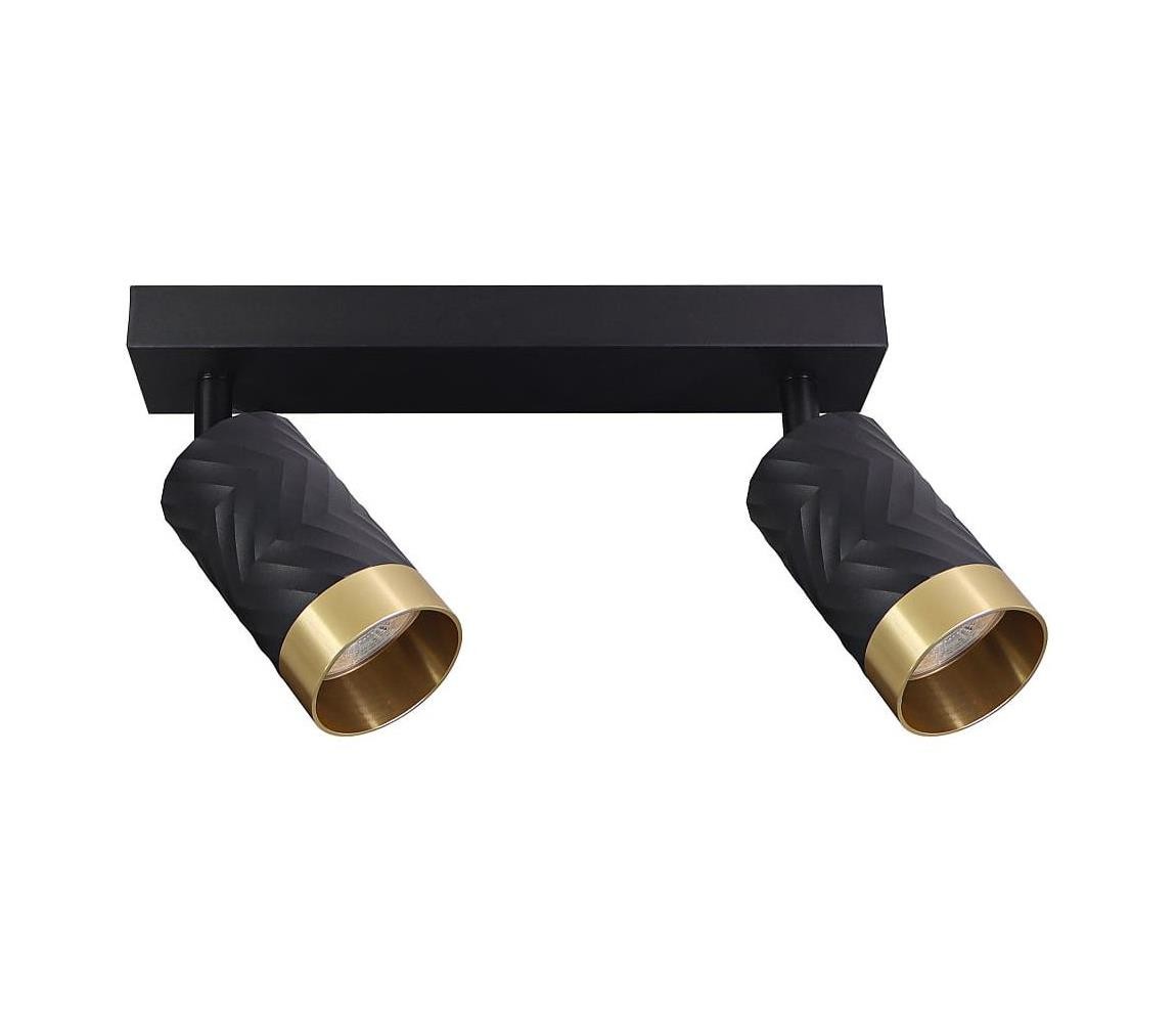 Bodové svítidlo ARRAS 2xGU10/10W/230V černá