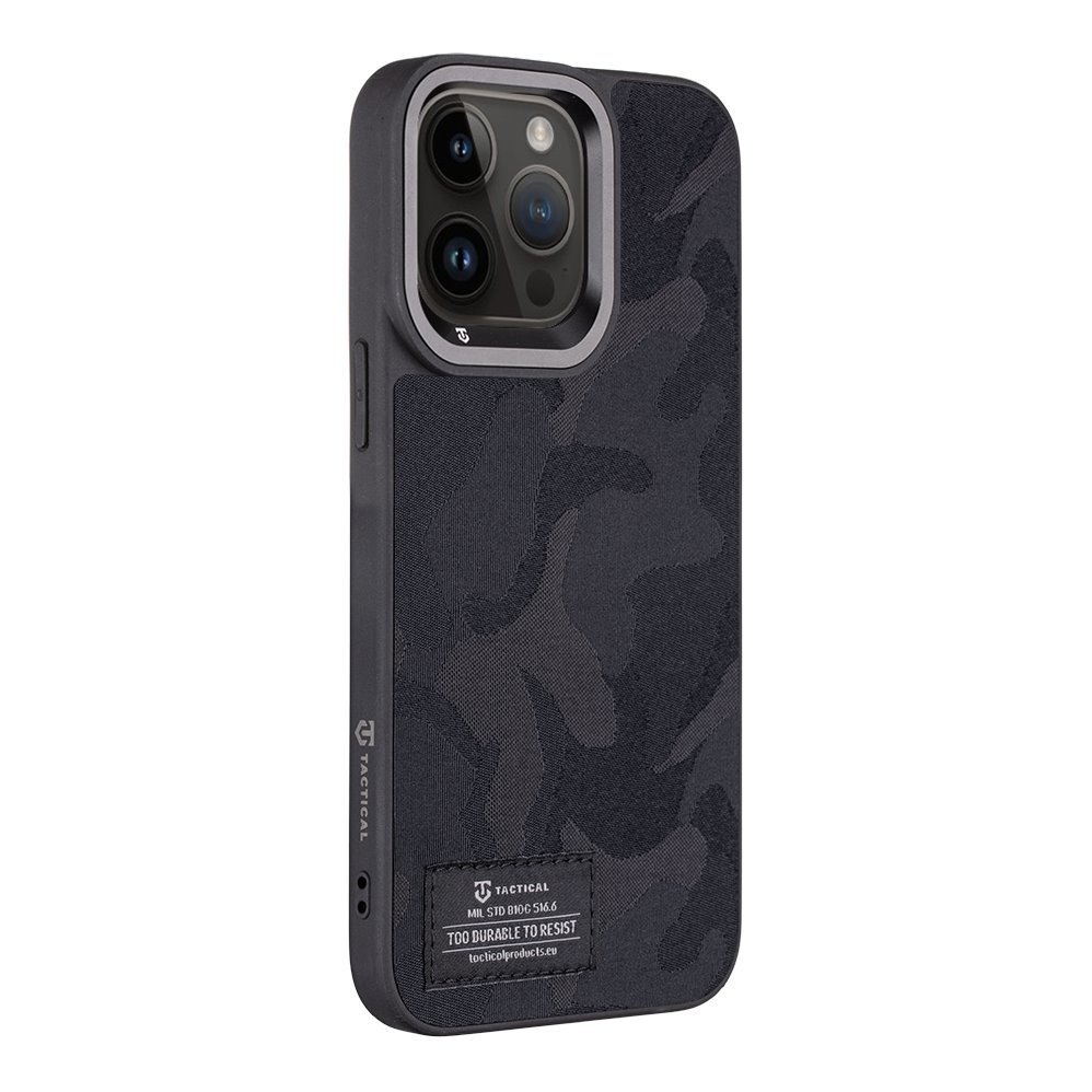 Zadní kryt Tactical Camo Troop pro Apple iPhone 14 Pro Max, černá