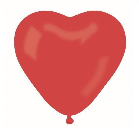 Gemar Balónky nafukovací srdce - červené - 50 ks - 410608
