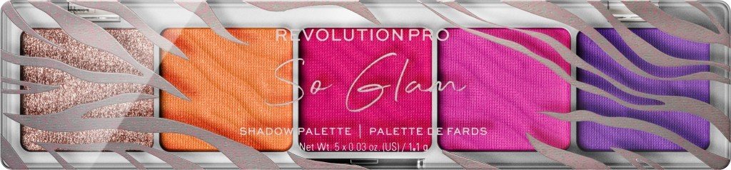 Revolution PRO Paletka očních stínů Glam Smokey Zebra (Palette) 5,5 g