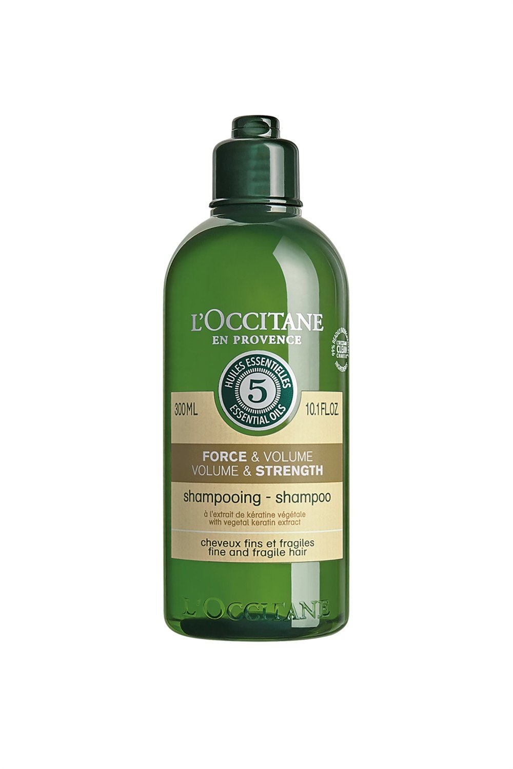 LOccitane En Provence Šampon pro jemné a křehké vlasy Volume & Strength (Shampoo) 300 ml