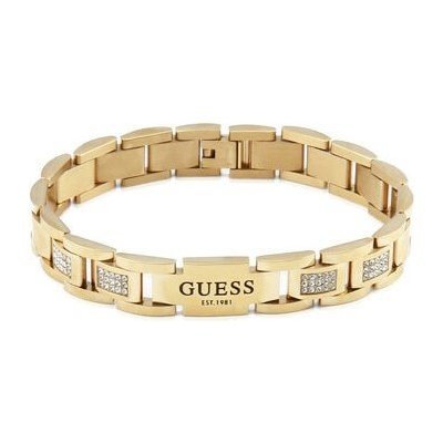 Guess Módní pozlacený náramek Frontiers JUMB01341JWYGT/U